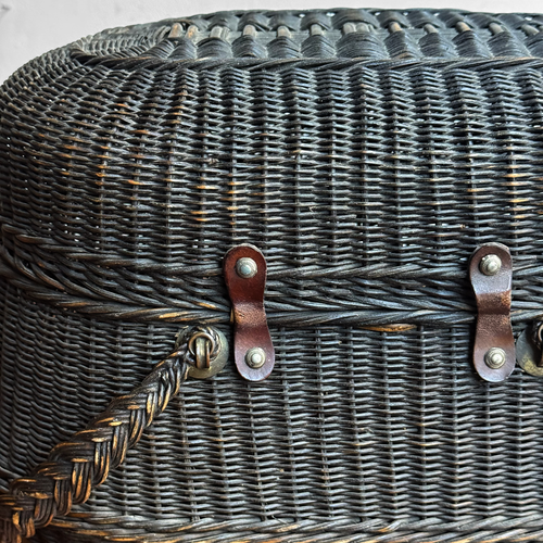 19th-Century French Market Basket (#1)