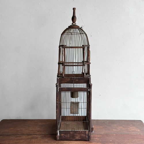 Antique Victorian Dome Top Bird Cage