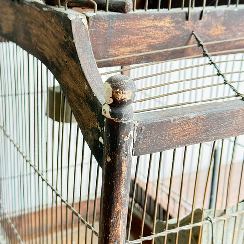 Antique Victorian Dome Top Bird Cage