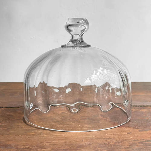 19th-century French Glass Cloche (CC03)