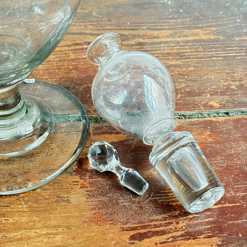 Large Early 20th-century Large French Decanter (08A)