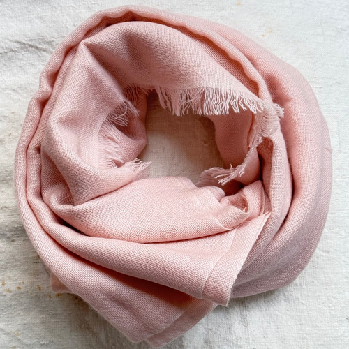 Noble Fibre Cashmere Gauze Scarf in #187 Palm Springs