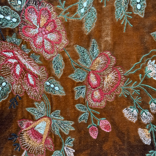 John Derian Custom Poppins Bag in Shaded Light Brown