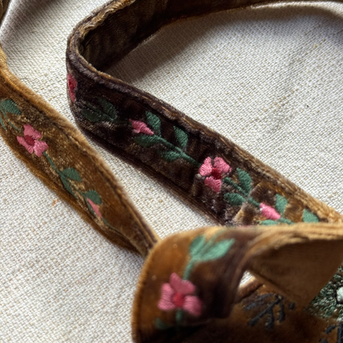 John Derian Custom Poppins Bag in Shaded Light Brown