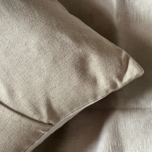 Medium Madame Pillow in Green (No. 95B) with Linen Backing