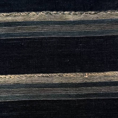 Antique 20th-century 75" x 105" West African Indigo Panel