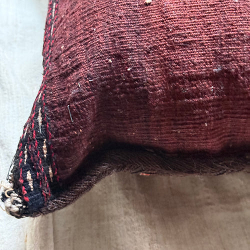 Antique Turkmen Rug Pillow