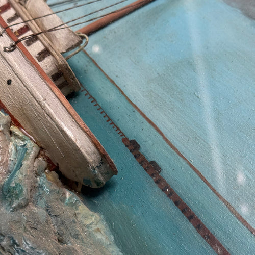 Early 20th-century American Boat Diorama