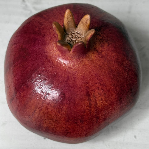 Augarten Hand-Painted Porcelain Pomegranate Box