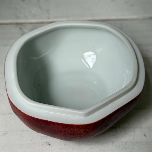 Augarten Hand-Painted Porcelain Pomegranate Box
