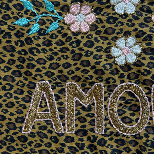 CSAO Kossiwa "Amour" Embroidered Tote Bag (CS-8-1)