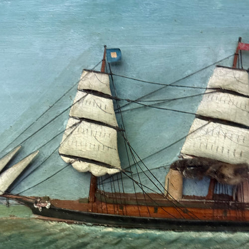 Early 20th-century Steamship Diorama