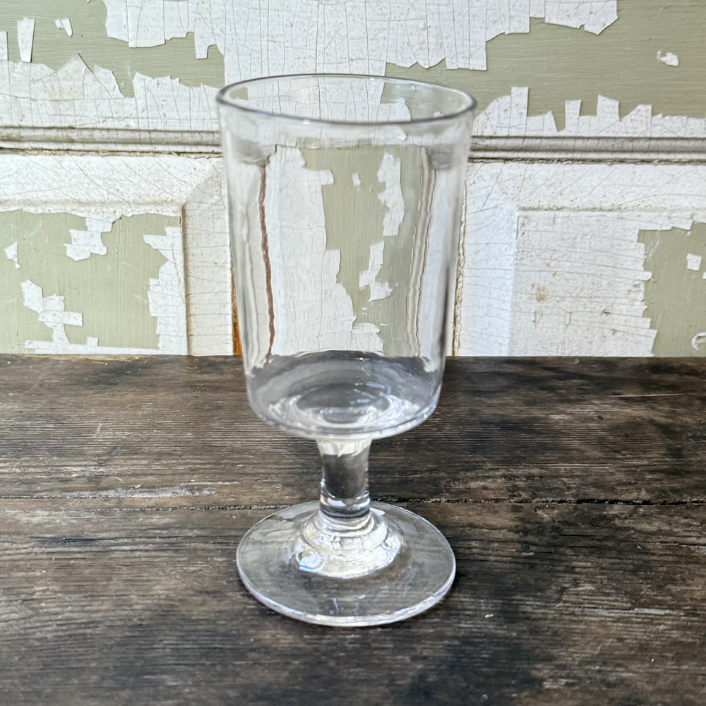 19th Century French Antique Wine Glass (#1)