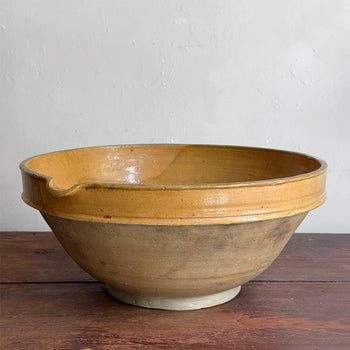 19th-century French Ceramic Glazed Tian Bowl