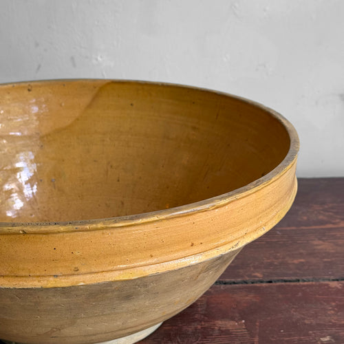 19th-century French Ceramic Glazed Tian Bowl