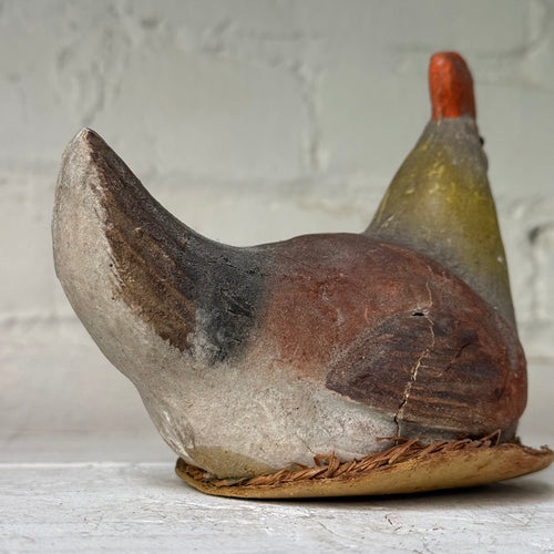 Vintage German Papier-Mâché Rooster Candy Container (#1)