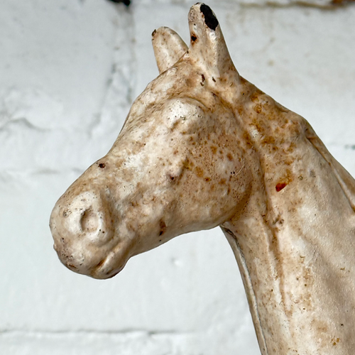 Antique Cast Iron Horse