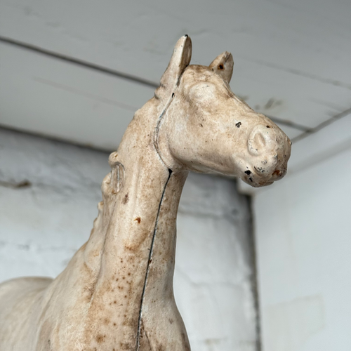 Antique Cast Iron Horse