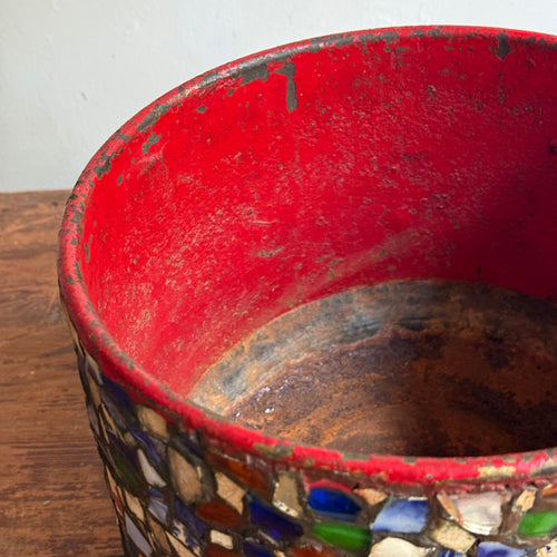 Vintage American Shardware Pot & Base