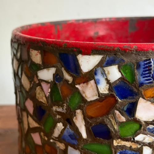 Vintage American Shardware Pot & Base