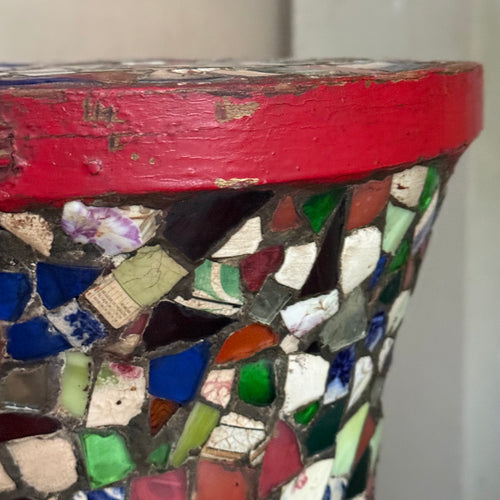 Vintage American Shardware Pot & Base