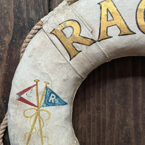 Early 20th-century "Race's" Life Preserver