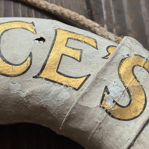 Early 20th-century "Race's" Life Preserver