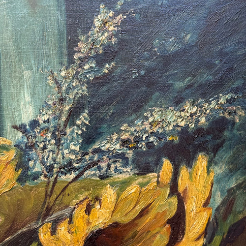 Mid 20th-century Dutch Floral Still Life Painting