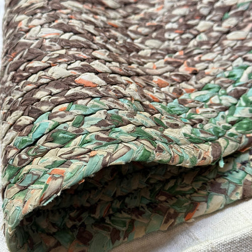 Vintage Round Rag Rug