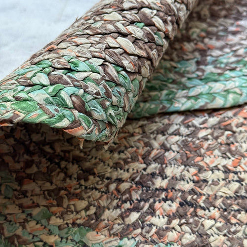 Vintage Round Rag Rug