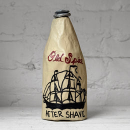 Papier-Mâché Old Spice Bottle #1