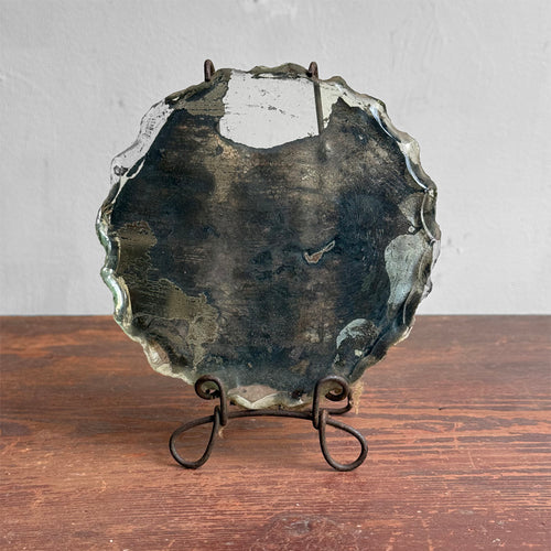 19th-century Small Shaving Mirror #1
