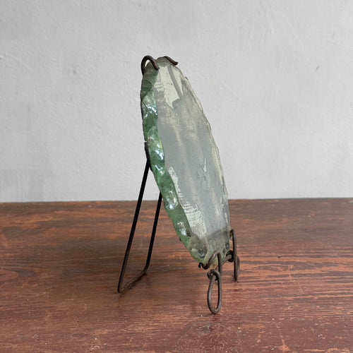 19th-century Small Shaving Mirror #1