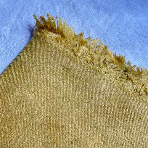 Madeline Weinrib x Kashmir Loom Wool Shawl in Jasmine