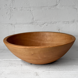 Spencer Peterman Cherry Wood 10" Round Bowl (#4-1)