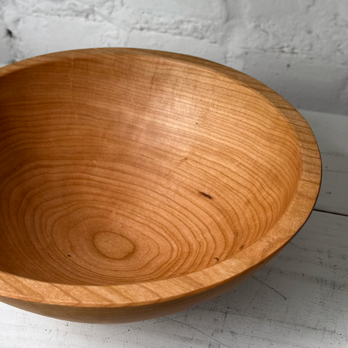 Spencer Peterman Cherry Wood 10" Round Bowl (#4-1)
