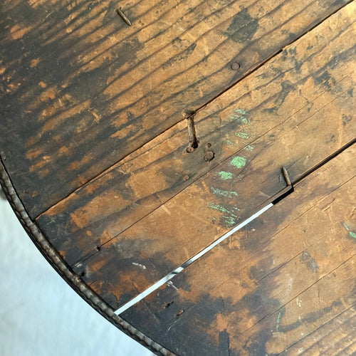 Early 20th-Century American Folk Art Heart-Shaped Twig Table