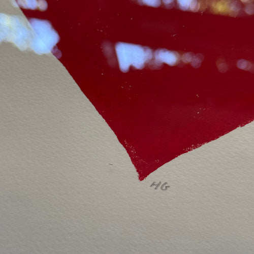 "Red Heart" in a Vintage Frame