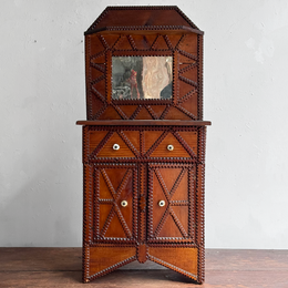 20th-century Tall Folk Dresser