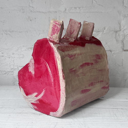 Papier-Mâché Meat Sculpture (#1)