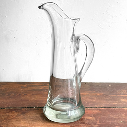 19th-century French Glass Pitcher (CD4)