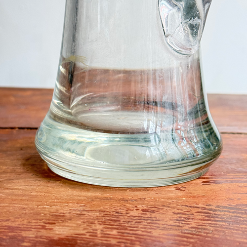 19th-century French Glass Pitcher (CD4)