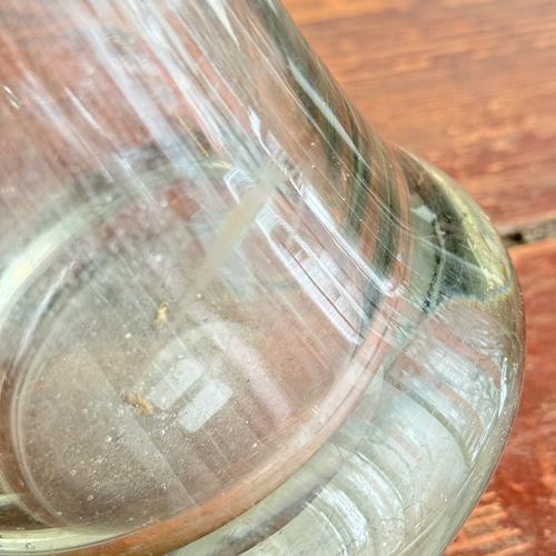 19th-century French Glass Pitcher (CD4)