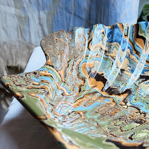 Marbled Shell Platter in Papeete (PP #0111)