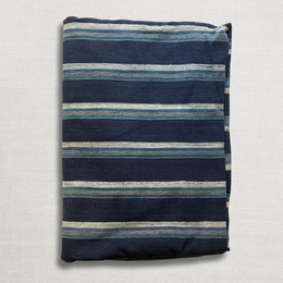 Antique 20th-century 75" x 105" West African Indigo Panel