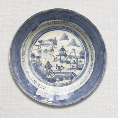 18th-century Delft Plate (#608)