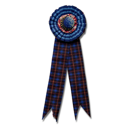 Vintage Dead Stock Ribbon Rosette Pin #1