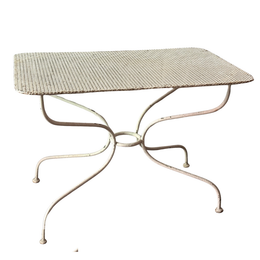 19th-century Iron Garden Table