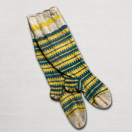 Pair of Antique German Socks (#2)