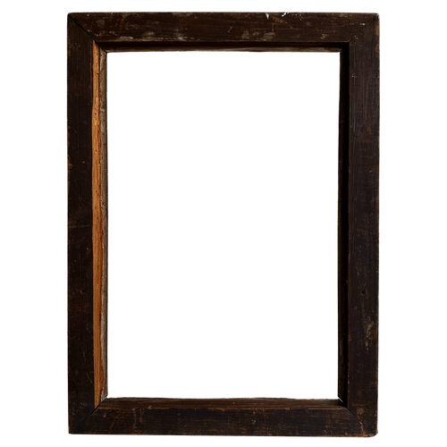 16.75" W x 23.25" H Antique 19th Century Gilt Frame #20